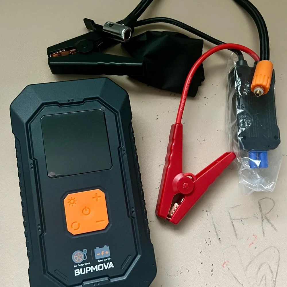 Black Portable Jump Starter 7000A